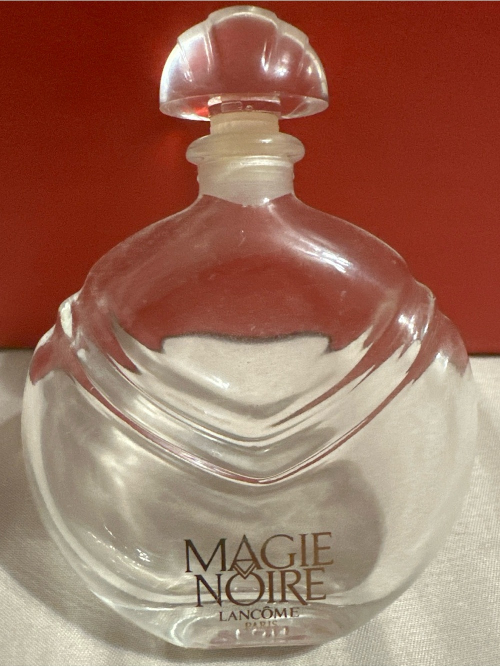 Vintage Magic Noire Lancôme Paris Perfume Bottle - Empty